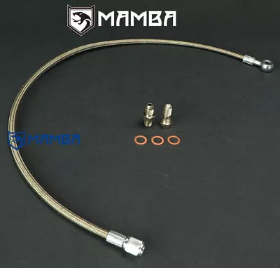 MAMBA MAZDA MIATA MX-5 B6-ZE W/ Greddy TD04HL-15G Turbo Oil Feed Line Kit • $95.03