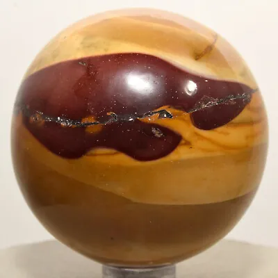 55mm Mookaite Jasper Sphere Purple Orange Natural Mineral Polished Ball - Africa • $30.36