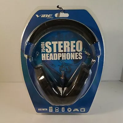 Vibe VS-750-DJ Headband Headphones - Blue • $9.99