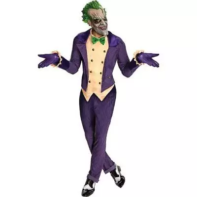 £41.99 • Buy Rubie's DC Joker Batman Arkham City Men's Fancy Dress Costume