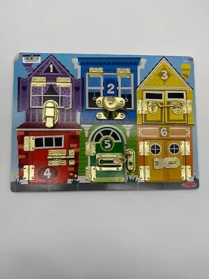 Used Melissa & Doug 3785 Latches Board PRE OWNED • $18.99