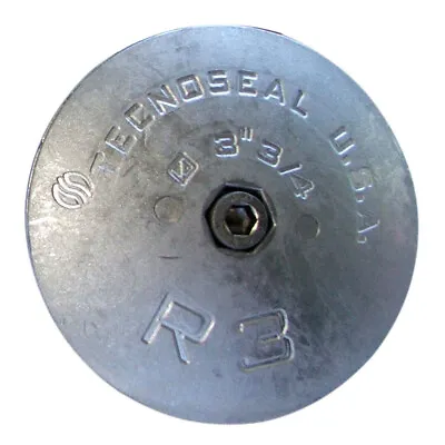 Tecnoseal R3Mg Magnesium Rudder Anode - 3.75 Diameter For Corrosion Protection • $30.47