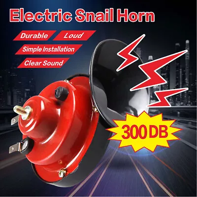 300DB Super Horn For Train Trucks Car Motorcycle Boat Electric Air Horn 12V • $13.09