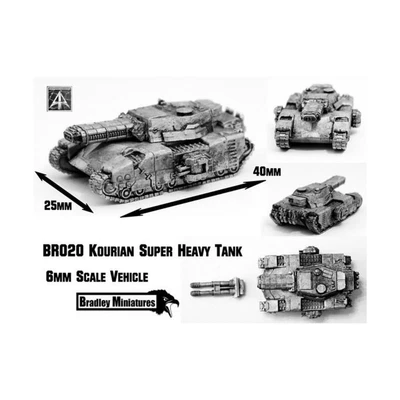 £17.20 • Buy Alternative Armies Sci-Fi Mini 6mm Kourian Superheavy Tank Pack New