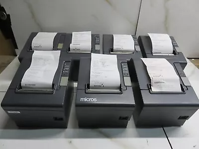 $349.99 • Buy LOT OF 7 EPSON TM-T88IV M129H POS Thermal Receipt Printer