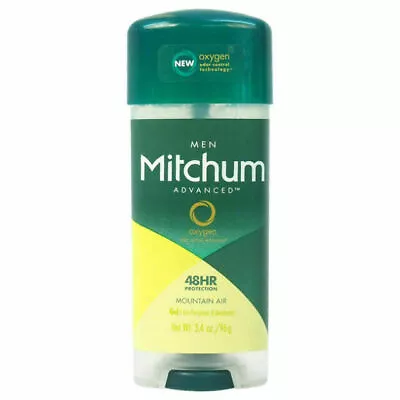 Mitchum Gel Anti-Perspirant - Deodorant Advanced Control Mountain Air 3.4 Oz • $9.98