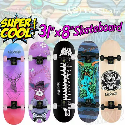 Graffiti Culture Complete Skateboard 31 X 8  Double Kick Concave Skateboards NEW • $19.99