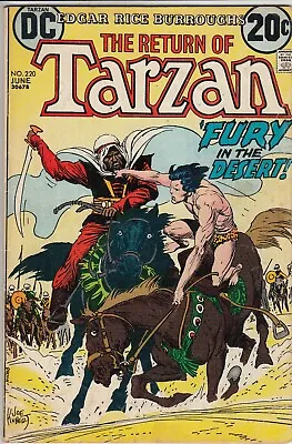 Tarzan 220  - 1973 - Kubert - Fine/Very Fine • £4.99