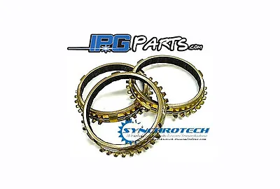 Synchrotech 3rd 4th 5th Carbon Synchro Set For Honda Acura B16 B18C1 B18C5 Trans • $195.25