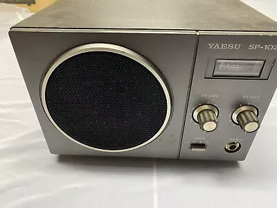 Yaesu SP-102 Ham Radio External Speaker. Phone Patch Capable. Works Well. • $99.95