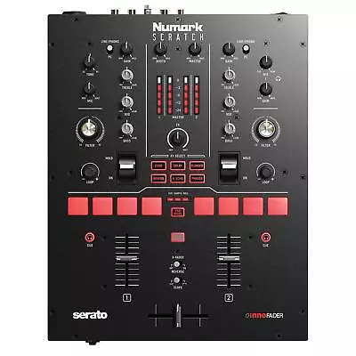 Numark Scratch 24 Bit 2 Channel Professional DJ Mixer W Serato DJ DVS Software • $499