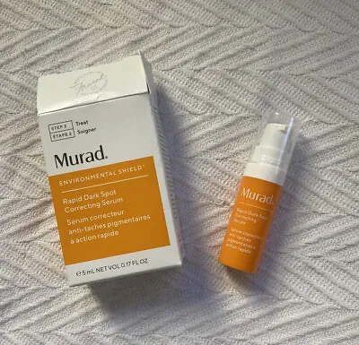 MURAD Rapid Dark Spot Correcting Serum Travel Size .17 Oz NEW • $9.99