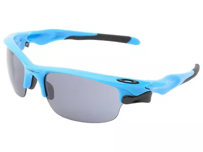 Oakley Fast Jacket Sunglasses OO9097-18 Sky Blue/Grey • $169.99