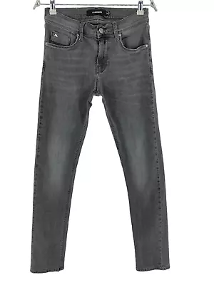 J.LINDEBERG Men Damien Grey Stretch Straight Slim Fit Jeans Size W29 L32 • $36.94