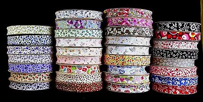     18mm 100% Cotton Bias Binding~ 1mtr-3mtr Lengths~quilting ~edging~bunting • £2.75