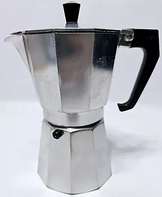 Vtg Italian Stovetop Coffee/Expresso Maker ALPU ANDORRA EXPRESS Latte Mocha Pot  • $15.99