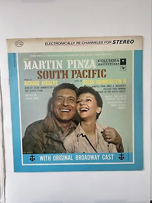 Martin Pinza South Pacific Original Broadway Cast Columbia Masterworks LP S • $4