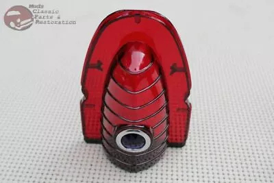 $18.87 • Buy 54 Chevy Bel Air Rear Red Taillight Lamp Blue Dot Lens Brake Stop 150 210 Sedan