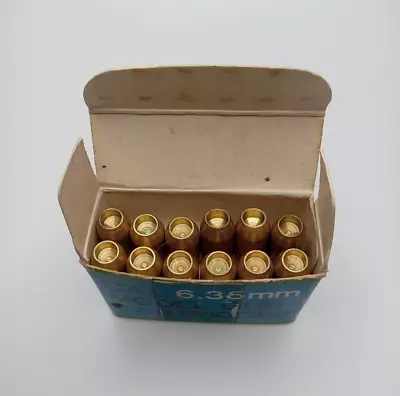 Box Of 12 6.35mm Model Gun Cartridges Free Shipping • $99