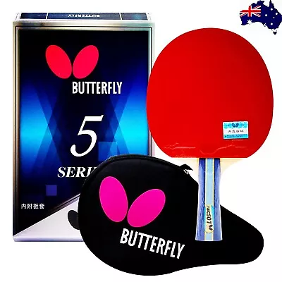 Butterfly TBC501 Table Tennis Ping Pong Racket Paddle Bat Long Handle/Shakehand • $83.75