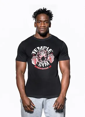 Temple Gym Birmingham T-Shirt Bodybuilding Gym Clothing Tank Top Cotton Training • £12.99