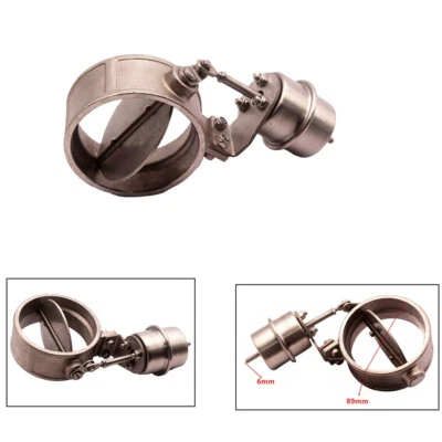 $81.42 • Buy Boost Activated Car Exhaust Cutout Dump 89MM 3.5inch CLOSE Style Pressure: 1BAR