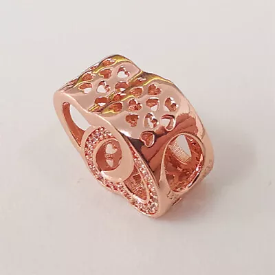 Pandora S925 Rose Gold Bracelet Bead Charm Free PouchBest Gift • £16