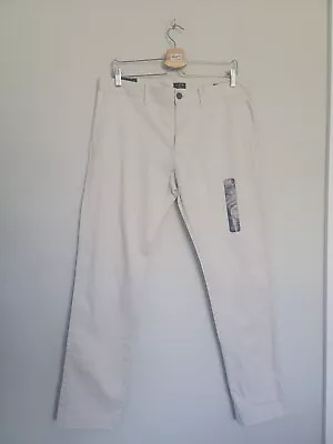 NWT J. Crew Mens 32x30 (Actual 34W) Flex Slim Chino Pants Beige • $25.60