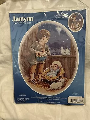 Janlynn Counted Cross Stitch Kit “The Little Drummer Boy”  Vintage NIP • $25