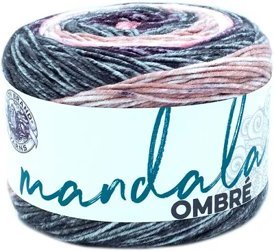 3 Pack Lion Brand Mandala Ombre Yarn-Felicity 551-213 • £25.13