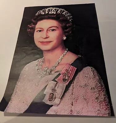 Queen Elizabeth II 2nd Crowned Memorabilia Picture A4 Poster Print Remembrance  • £3.99