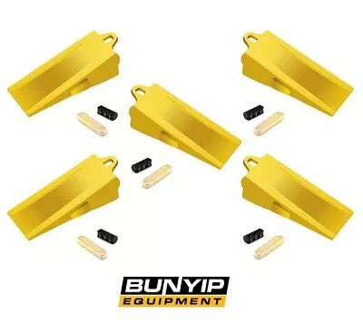 $99 • Buy E18lp Esco Heavy Duty Bucket Chisel Tooth Pin & Lock - 5 Pack Suits Excavators 