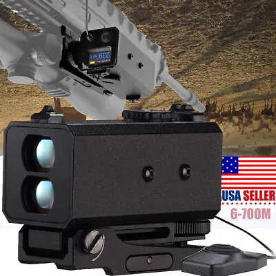 700M IP65 Mini Tactical Laser LED Rangefinder Range Finder Rrifle Scope LE-032 • $158.08