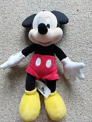 Disney Mickey Mouse Plush Soft Toy Teddy 12  • £9.99