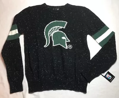 NWT Michigan State Spartans Youth Kids Sweater GEN2 Sm (8) Med (10/12) Or XL 18 • $14.99