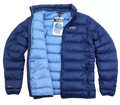 Eddie Bauer Men's Down Packable Jacket Microlight Sizes S-3XL Blue 650 Fill New • $64.99