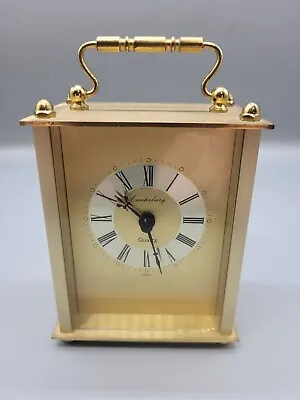 Vintage Canterbury Quartz Carriage Clock - Fully Working - Mantelpiece Clock • £24.99