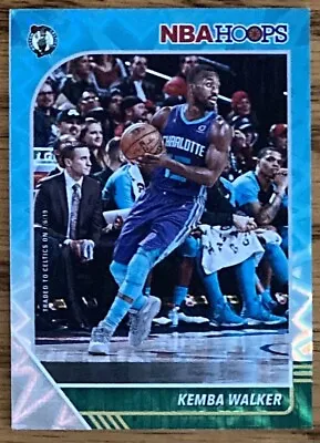 Kemba Walker 2019-20 Hoops Teal Explosion Parallel #19 Hornets UCONN • $1.69