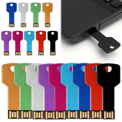£0.99 • Buy Wholesale 16GB,32GB Metal Key USB 2.0 Flash Drive Memory Stick (UK))