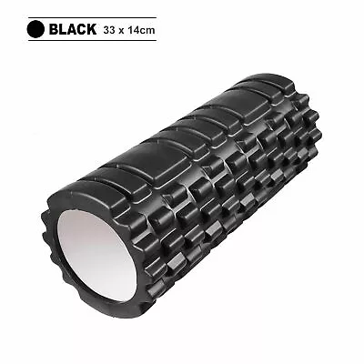 $17.99 • Buy 30/45/60/90CM EVA Foam Yoga Roller Physio Gym Back Training Exercise Massage