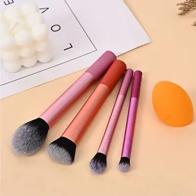 AU New Real Techniques Makeup Brushes Set Foundation Smooth Blender Sponges Puff • $17.68