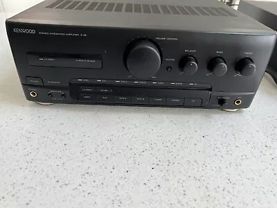 £69.99 • Buy KENWOOD A-45 Integrated Stereo Amplifier Midi Phono Vintahe Hifi + Tuner - POST