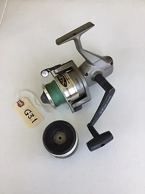 X-Large Quantum XR60F Spinning Reel Ball Bearing R/L Hand Retrieve & Extra Spool • $28.95