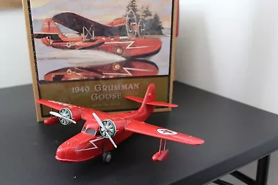 1940 Grumman Goose Wings Of Texaco No. 4 Airplane Die Cast Coin Bank 1:48 Scale • $9.95