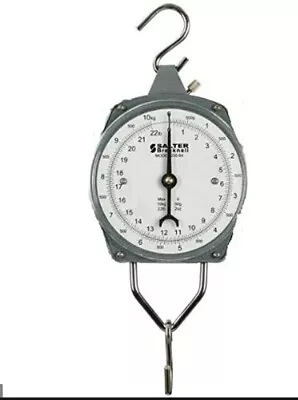 Salter Brecknell 235-6M-10 Kg/ 22 LB Dial Mechanical Hanging Scale • £124.50