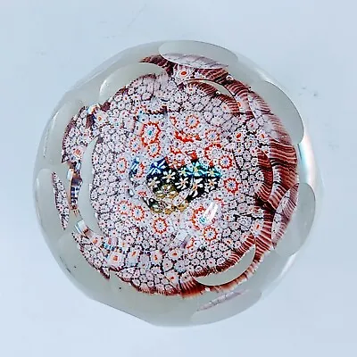 Vintage Art Glass Millefiori Paperweight #1. Pre-owned  • $44
