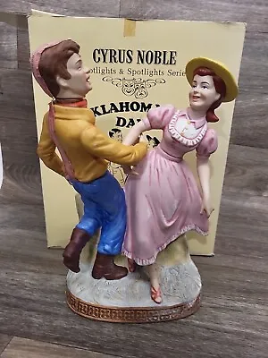 Cyrus Noble Haas Brother Decanter Square Dance Country Western Cowboy Ltd Ed • $25