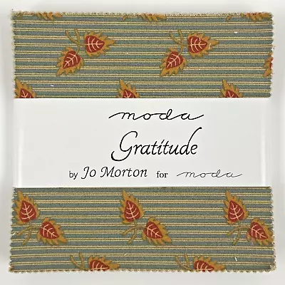 Moda Gratitude By Jo Morton 5  X 5  Pre-Cut Charm Pack 100% Cotton Quilt Fabric • $7.97