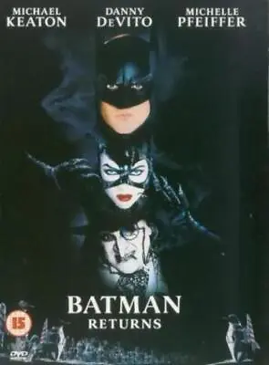 Batman Returns DVD (1999) Michael Keaton Burton (DIR) Cert 15 Amazing Value • £2.30