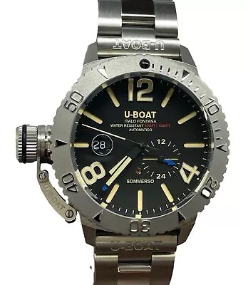 U-Boat Classico Sommerso 9007/A Black Dial Automatic Men's Watch • $2395
